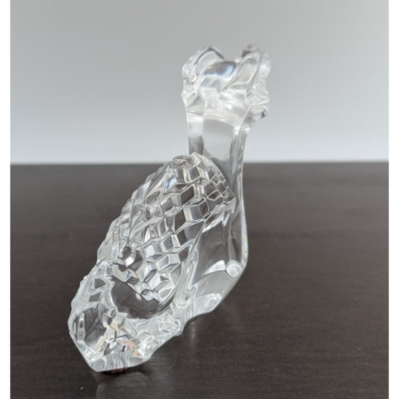 Baccarat France Crystal Dragon Sculpture Figurine Paperweight 4" H - Gift Idea - Picture 6 of 13
